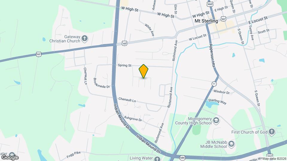 305 Clearwater Way Map and Location Details