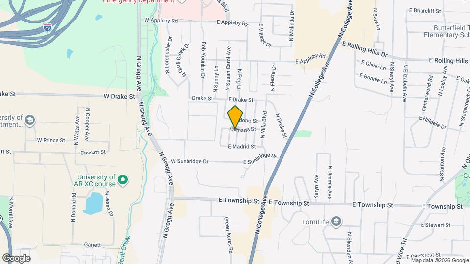 2673 N Miranda St Map and Location Details