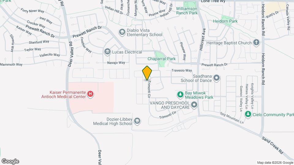 5332 Trimonti Cir Map and Location Details