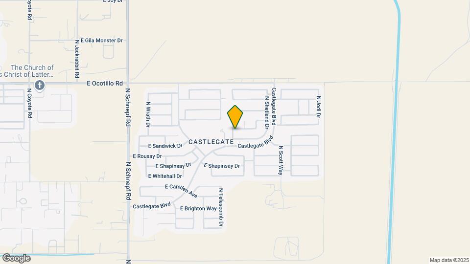 4307 E Meadow W Ln Map and Location Details