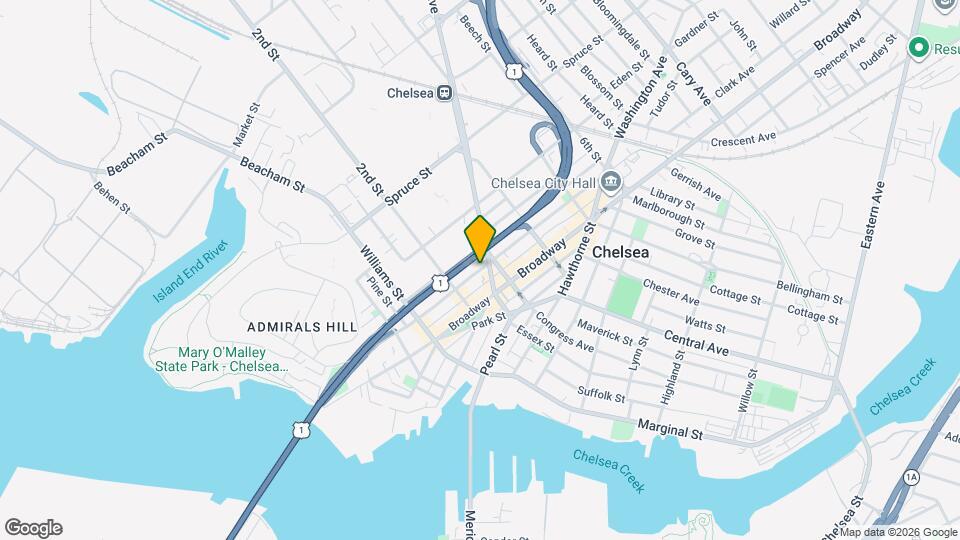 138 Chestnut St Map and Location Details