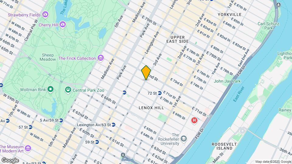 200 E 71st St Map and Location Details