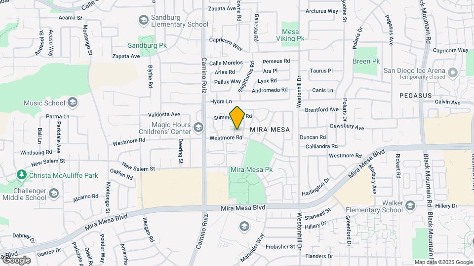 10910 Summerdale Way, Unit Summerdale Way #340 Map and Location Details