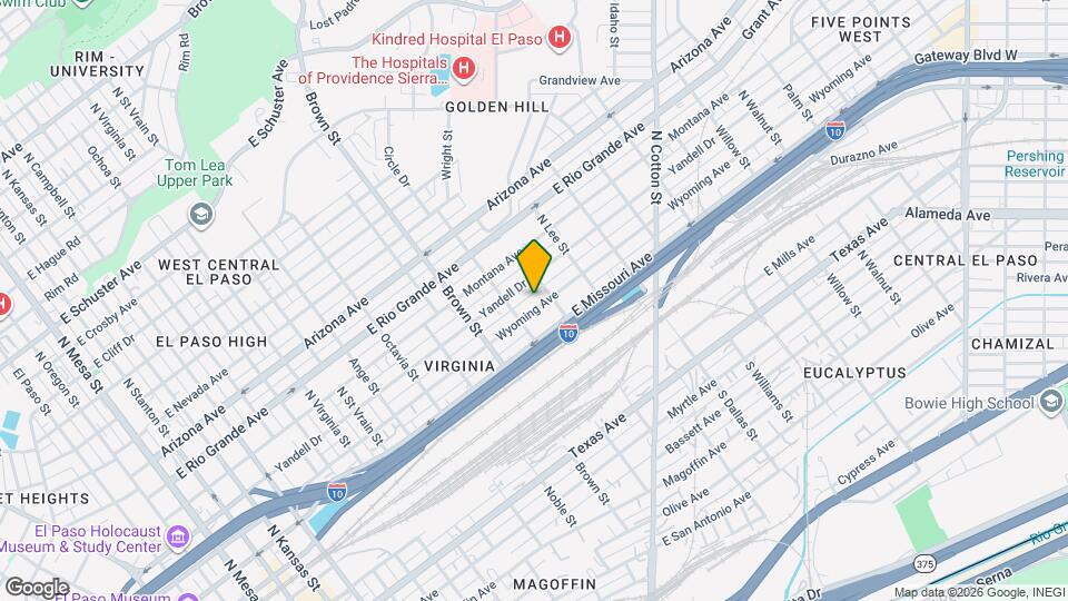 1419 Wyoming Ave Map and Location Details