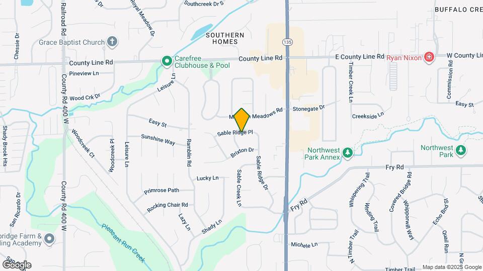 3081 Sable Ridge Pl Mapa y Detalles de la Ubicación