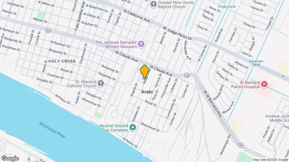 918 Mehle St Map and Location Details