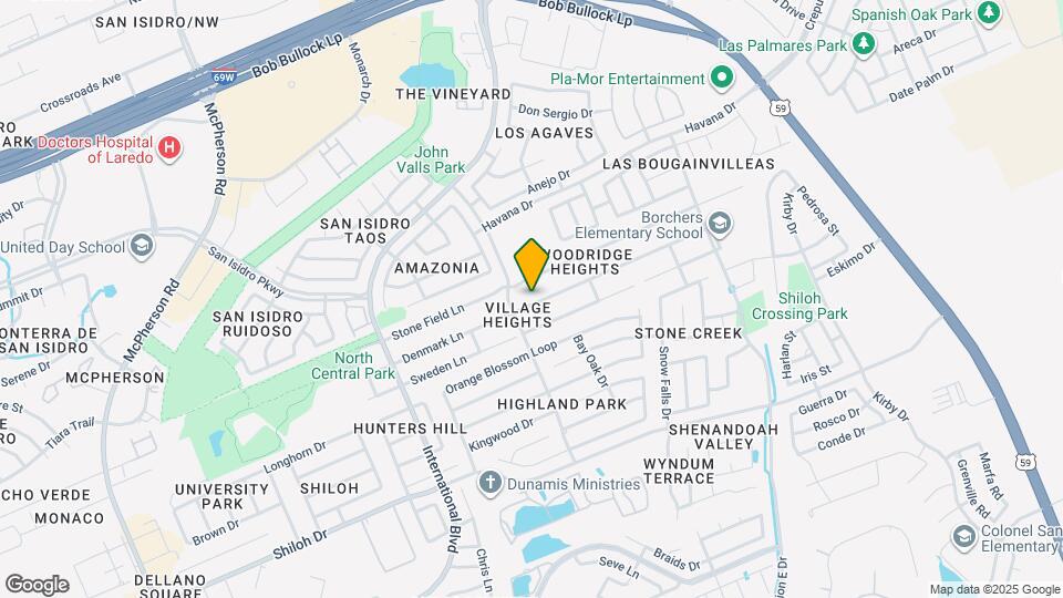 1808 Denmark Ln Map and Location Details