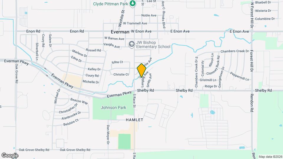 424 Langley Ave Map and Location Details