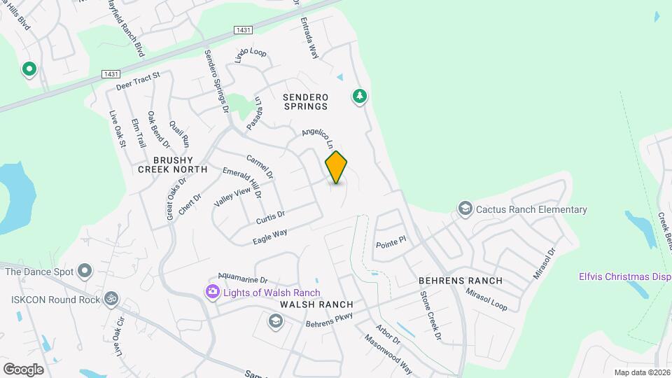 4307 Adagio Pl Map and Location Details