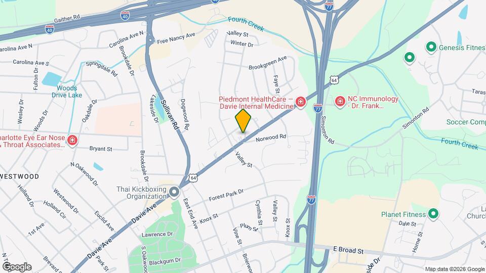 1435 Davie Ave Map and Location Details