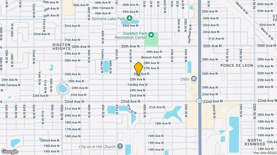 4027 25th Ave N Map and Location Details
