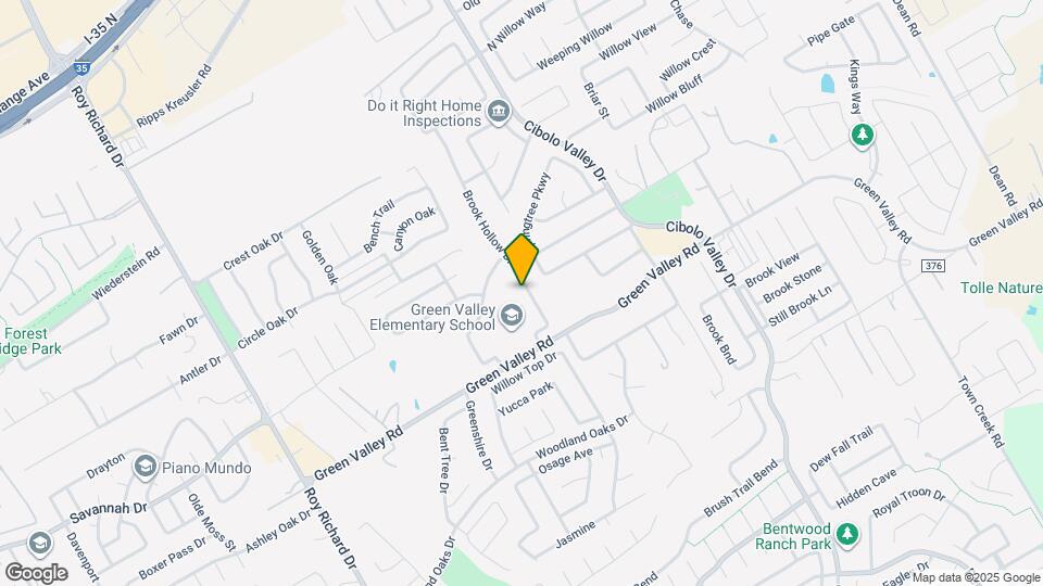 3933 Brook Hollow Dr Map and Location Details