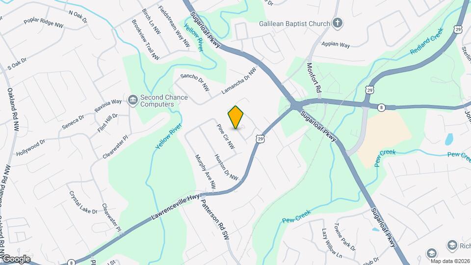 4294 Windale Dr NW Map and Location Details