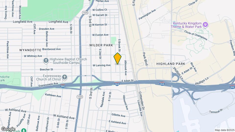 4320 S Brook St, Unit 5 Map and Location Details
