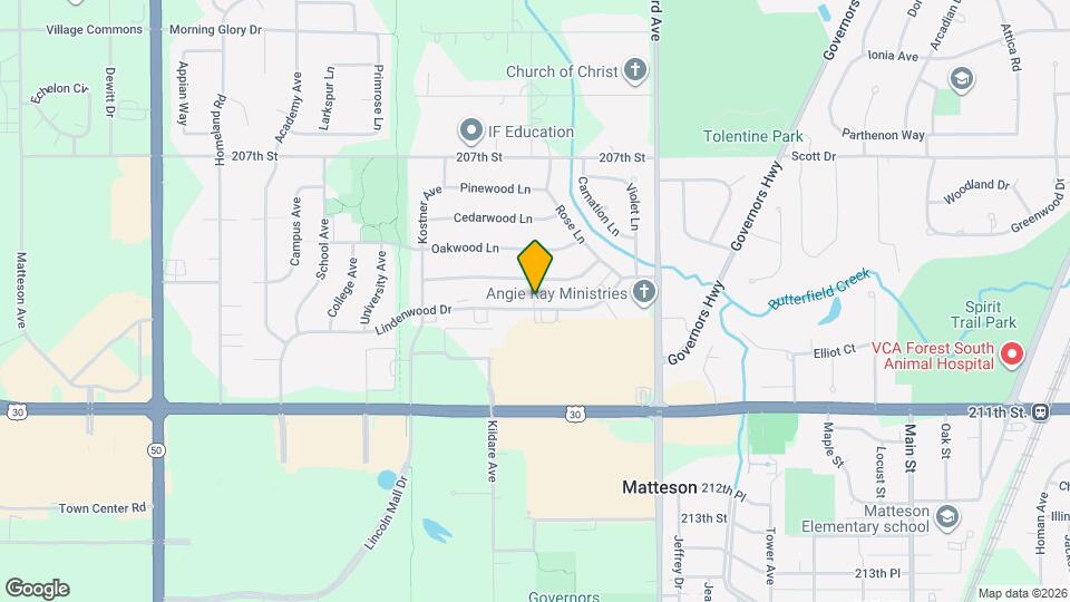 4202 Lindenwood Dr Map and Location Details