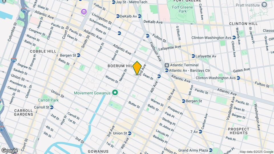 285 Bergen St Mapa y Detalles de la Ubicación