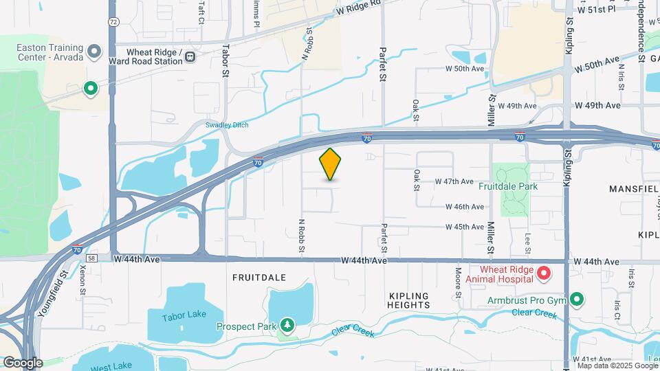 11255 W 46th Pl Map and Location Details