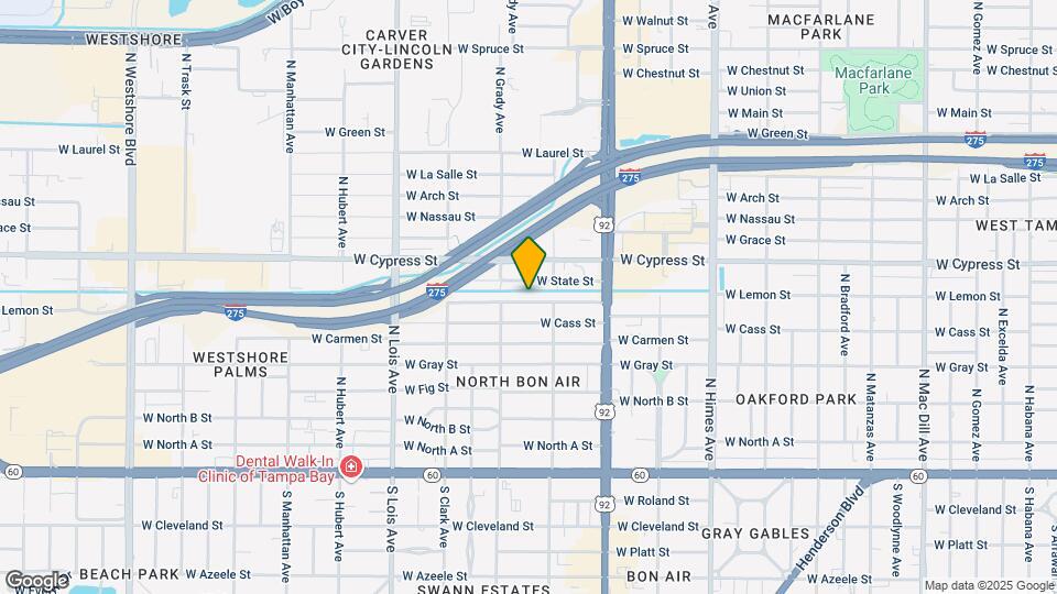 3911 W Lemon St Map and Location Details