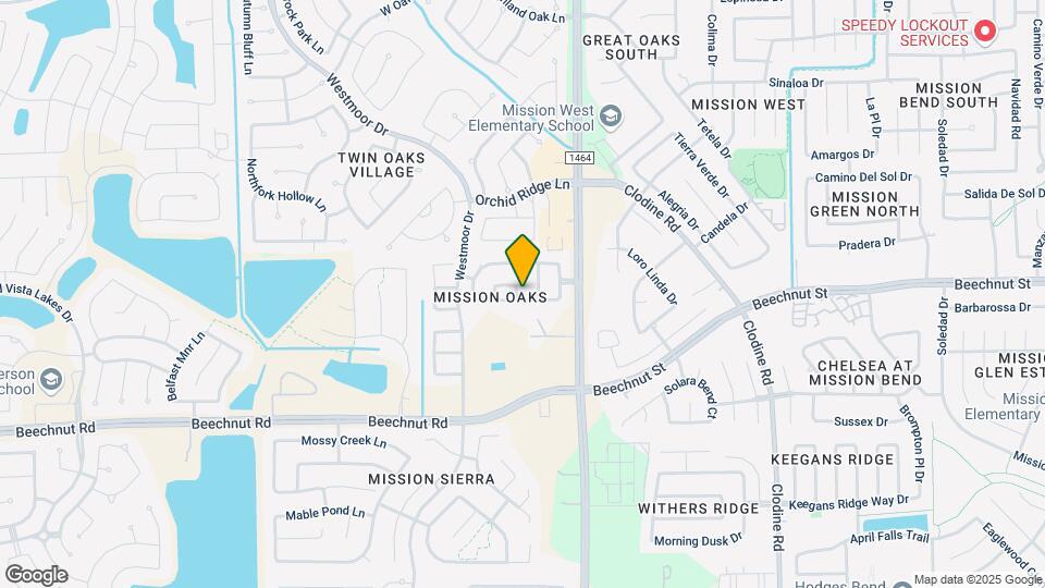 8411 Misty Prairie Ln Map and Location Details
