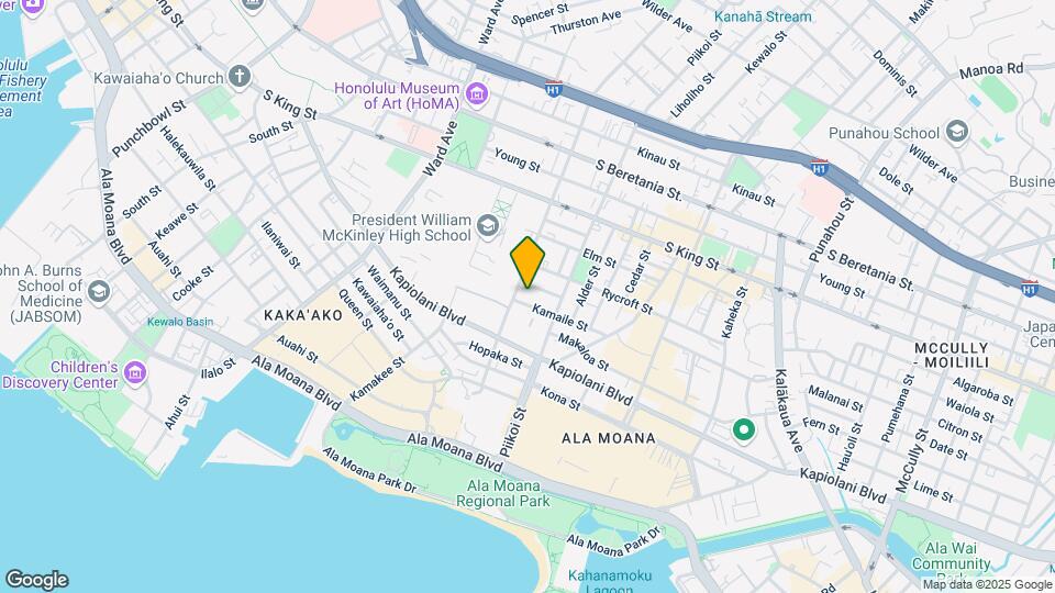 1112 Kamaile St Mapa y Detalles de la Ubicación