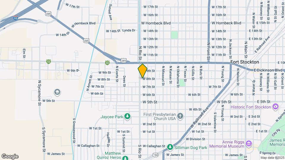 708 N Rio St Map and Location Details
