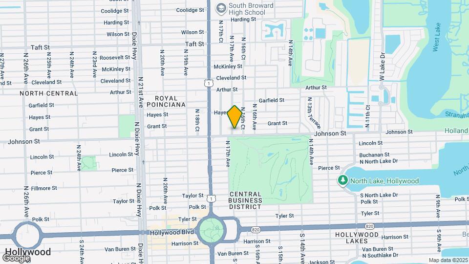 1637 Johnson St Map and Location Details