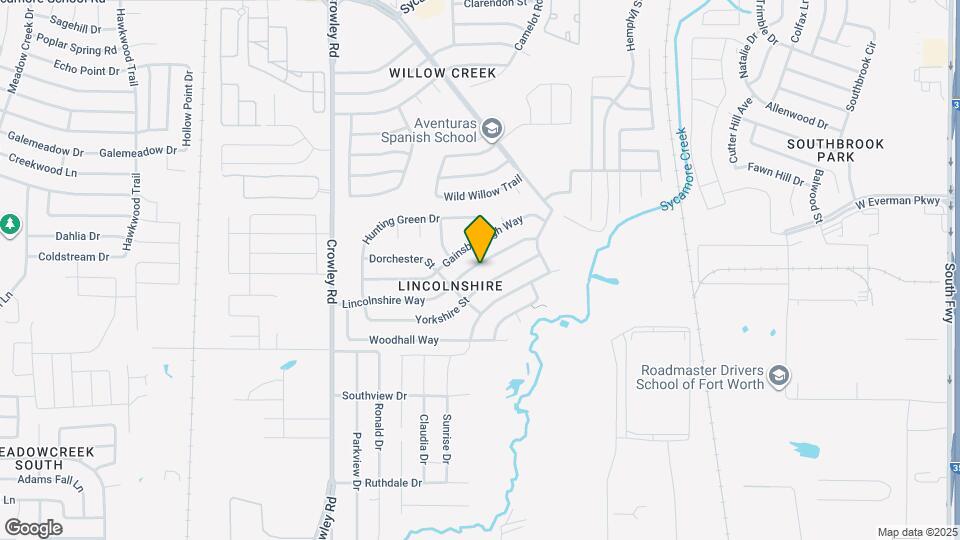 1521 Lincolnshire Way Mapa y Detalles de la Ubicación