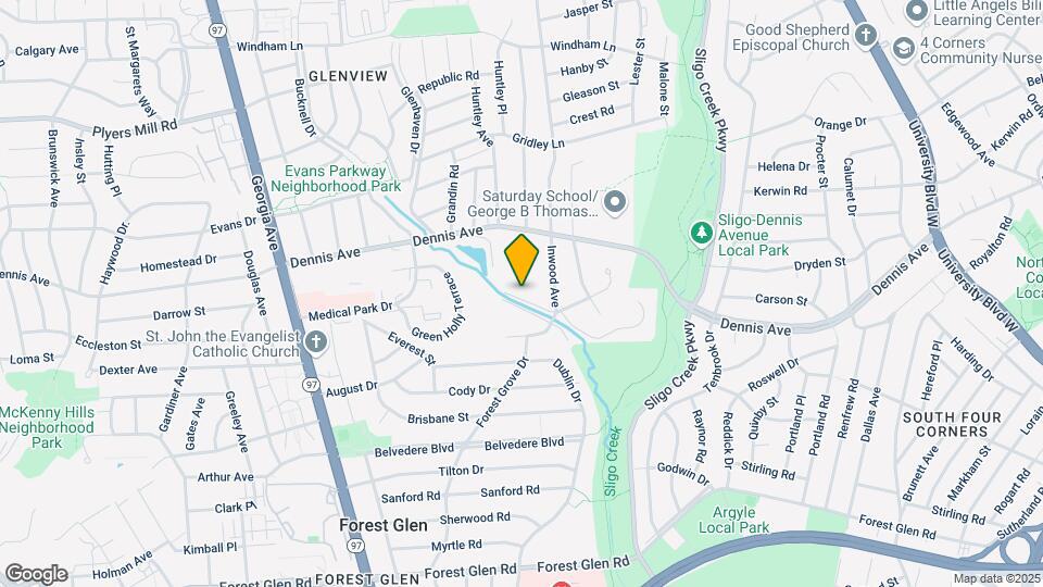 1705 Woodman Ave Map and Location Details