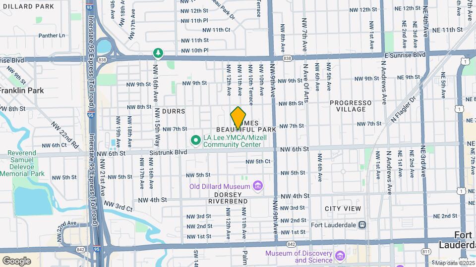 633 NW 11th Ave, Unit 2 Map and Location Details