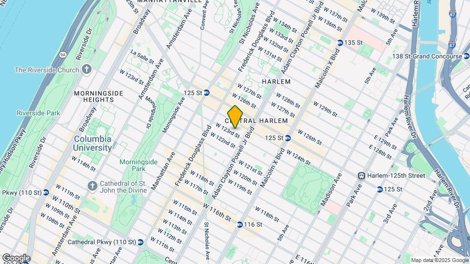 217 W 123rd St Map and Location Details