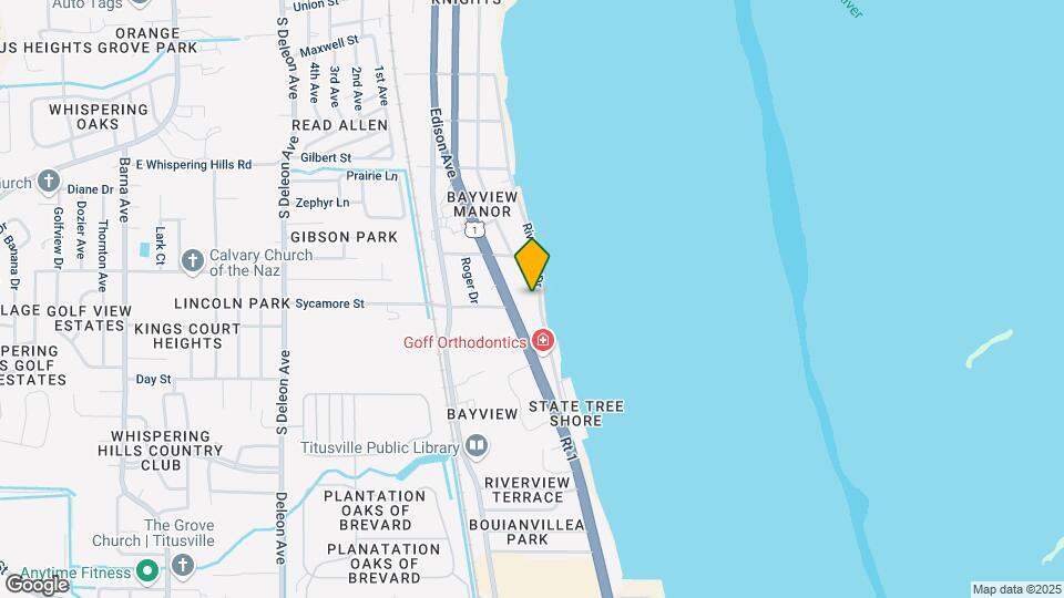 1540 Riverside Dr Map and Location Details