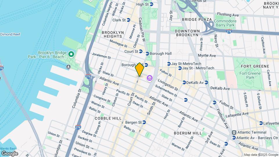 51 Schermerhorn St Mapa y Detalles de la Ubicación