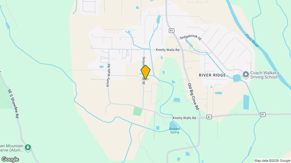 9945 Sequoyah Cv Dr SE Map and Location Details