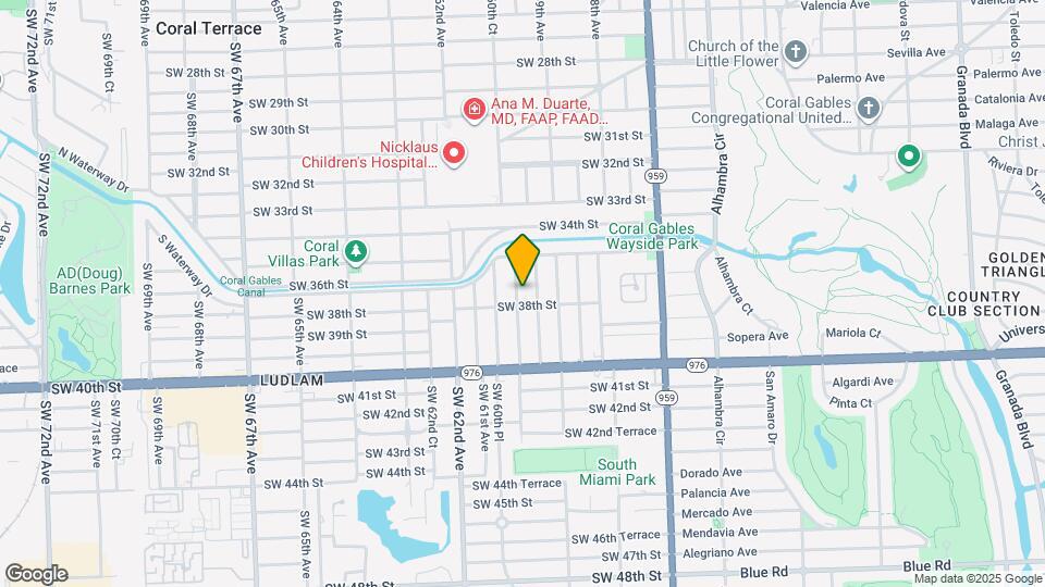 3725 SW 60th Ct Map and Location Details