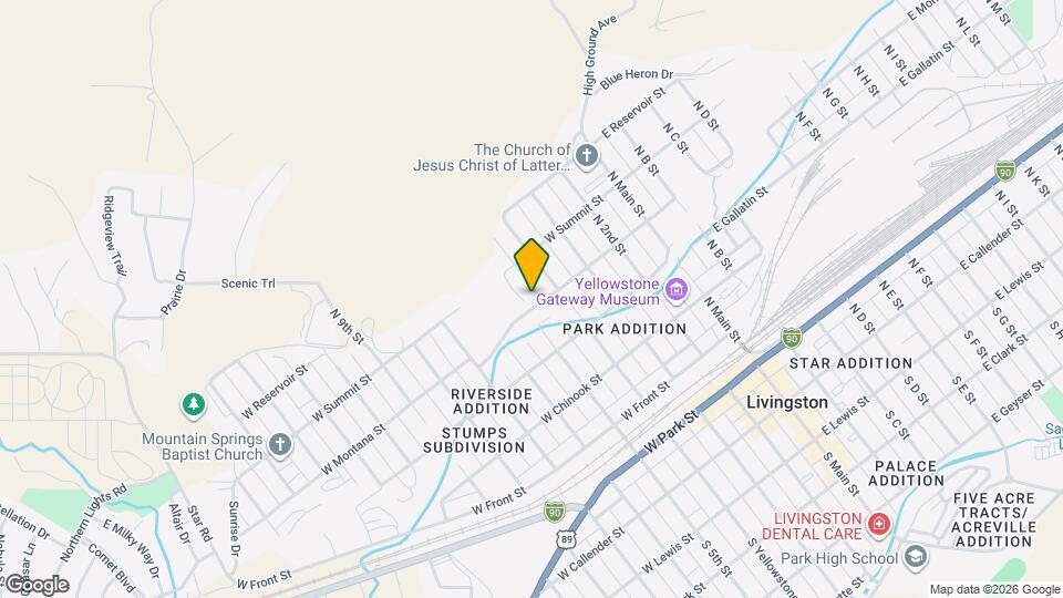 420 W Montana St, Unit 3 Map and Location Details