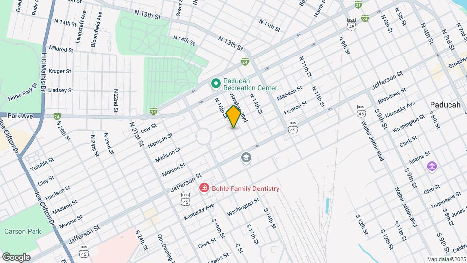326 N 16th St Mapa y Detalles de la Ubicación