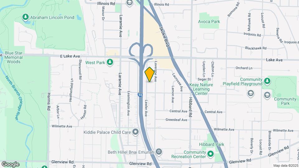 726 Lawler Ave Map and Location Details