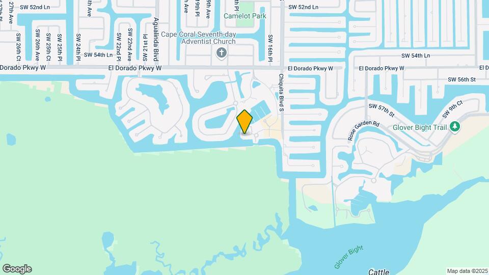 5816 Shell Cove Drive Map and Location Details