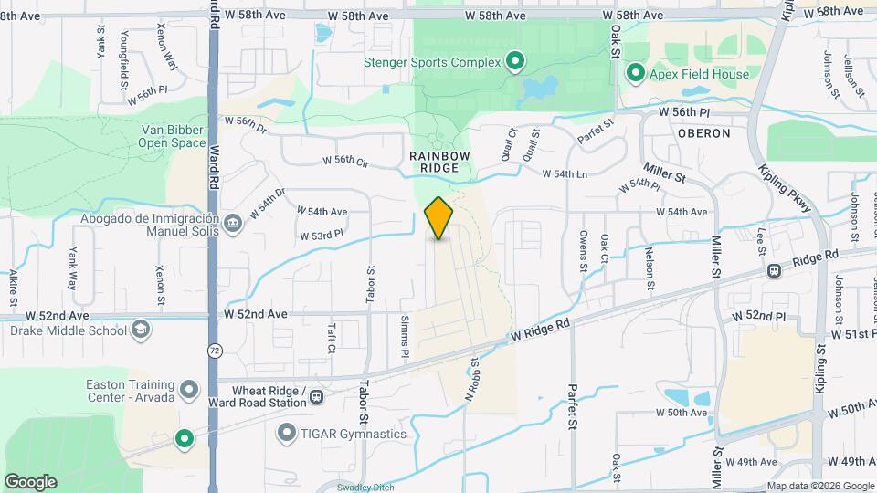 5358 Routt St Map and Location Details