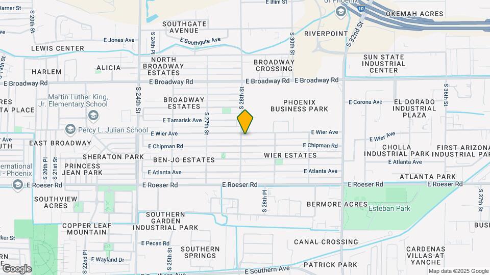 4815 S 28th St Mapa y Detalles de la Ubicación