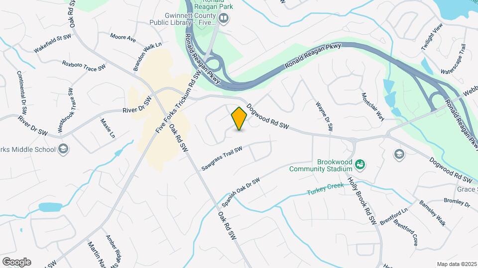 973 Ashwood Green Ct Map and Location Details