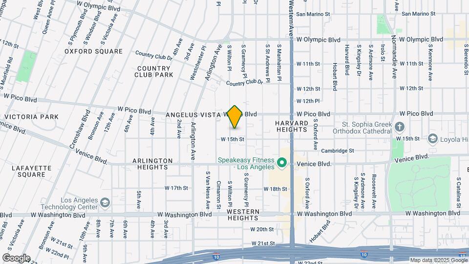 1408 S Wilton Pl Map and Location Details