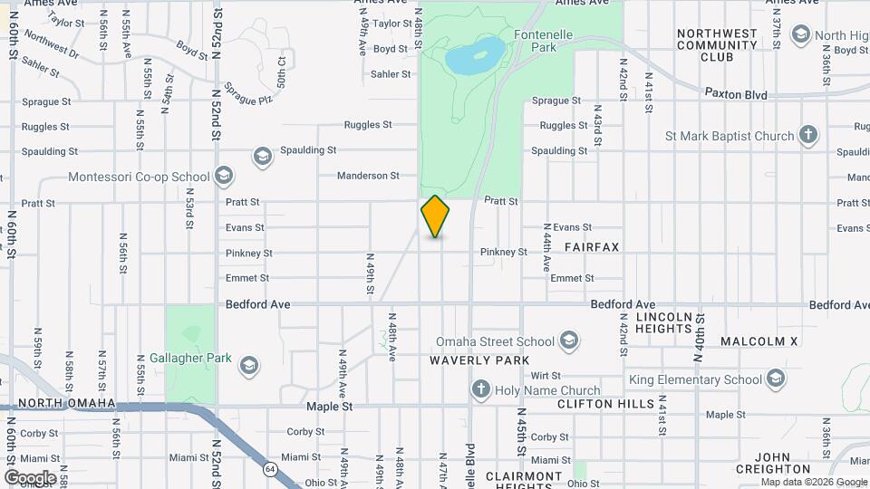 3508 N 47th Ave Map and Location Details