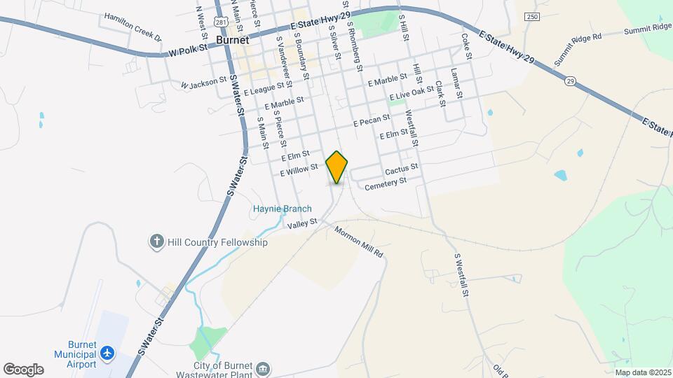 1001 S Boundary St Map and Location Details