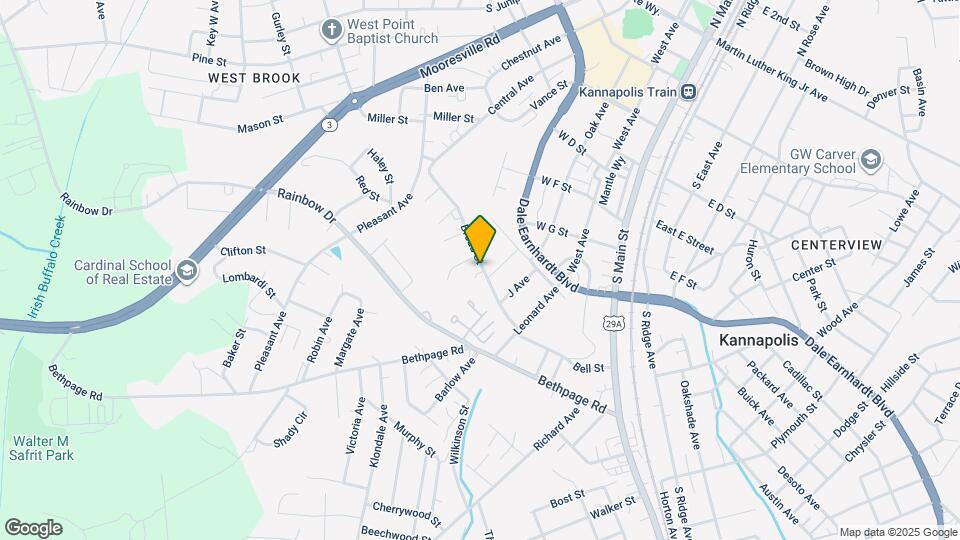 517 Broad St Map and Location Details