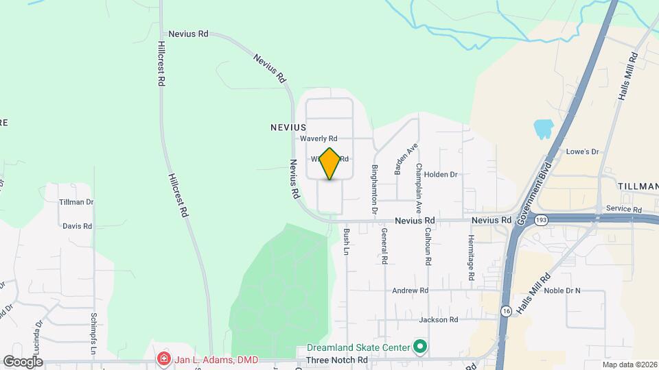5955 Windy Hill Cir S Map and Location Details