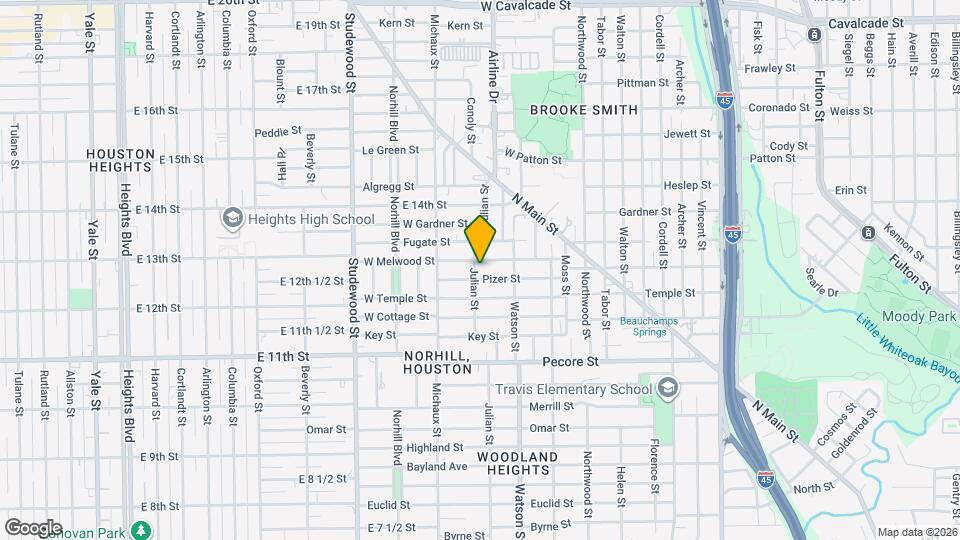 4004 Julian St Map and Location Details