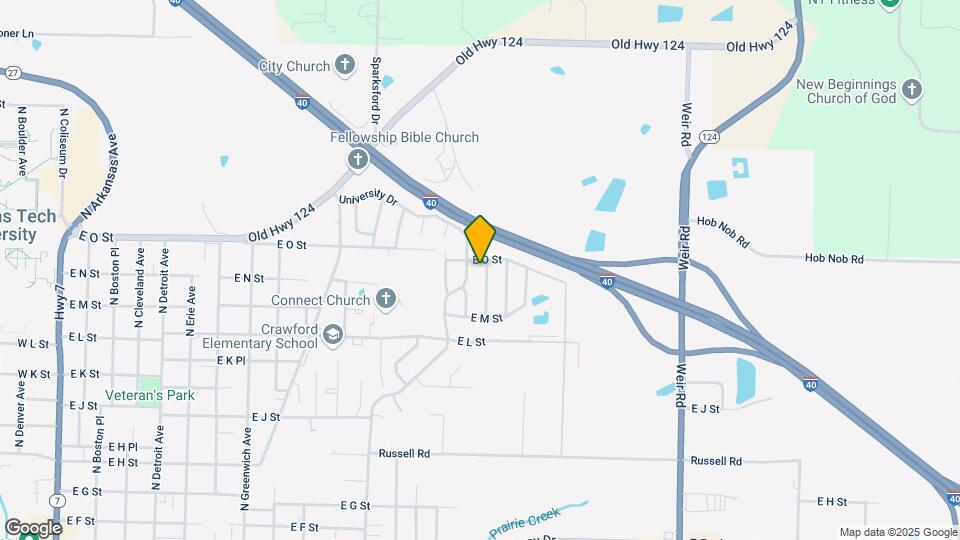 1423 N Oswego Ave Map and Location Details