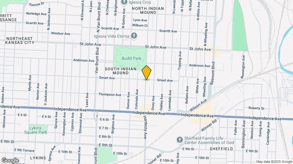 5401 Smart Ave Map and Location Details