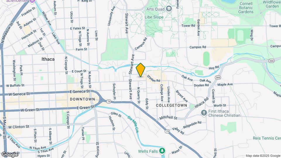 706 E Buffalo St, Unit 1 Map and Location Details